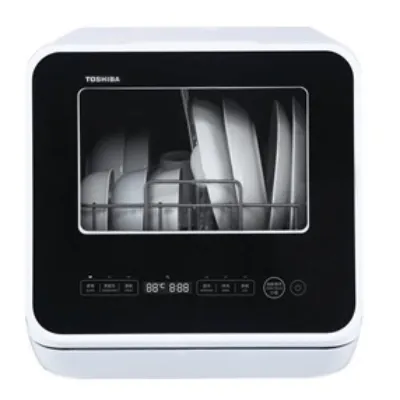 TOSHIBA Free-Installation Countertop Dishwasher (DWS-22AHK)