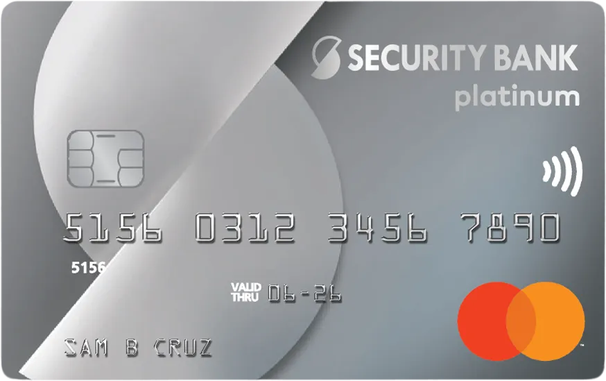 Security Bank Platinum Mastercard