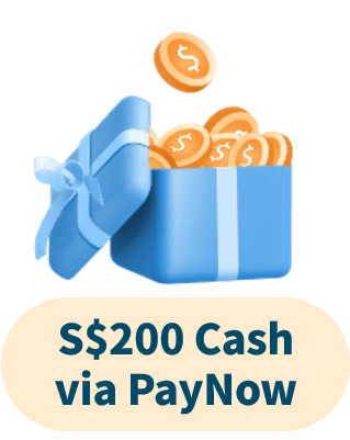 S$200 Cash via PayNow
